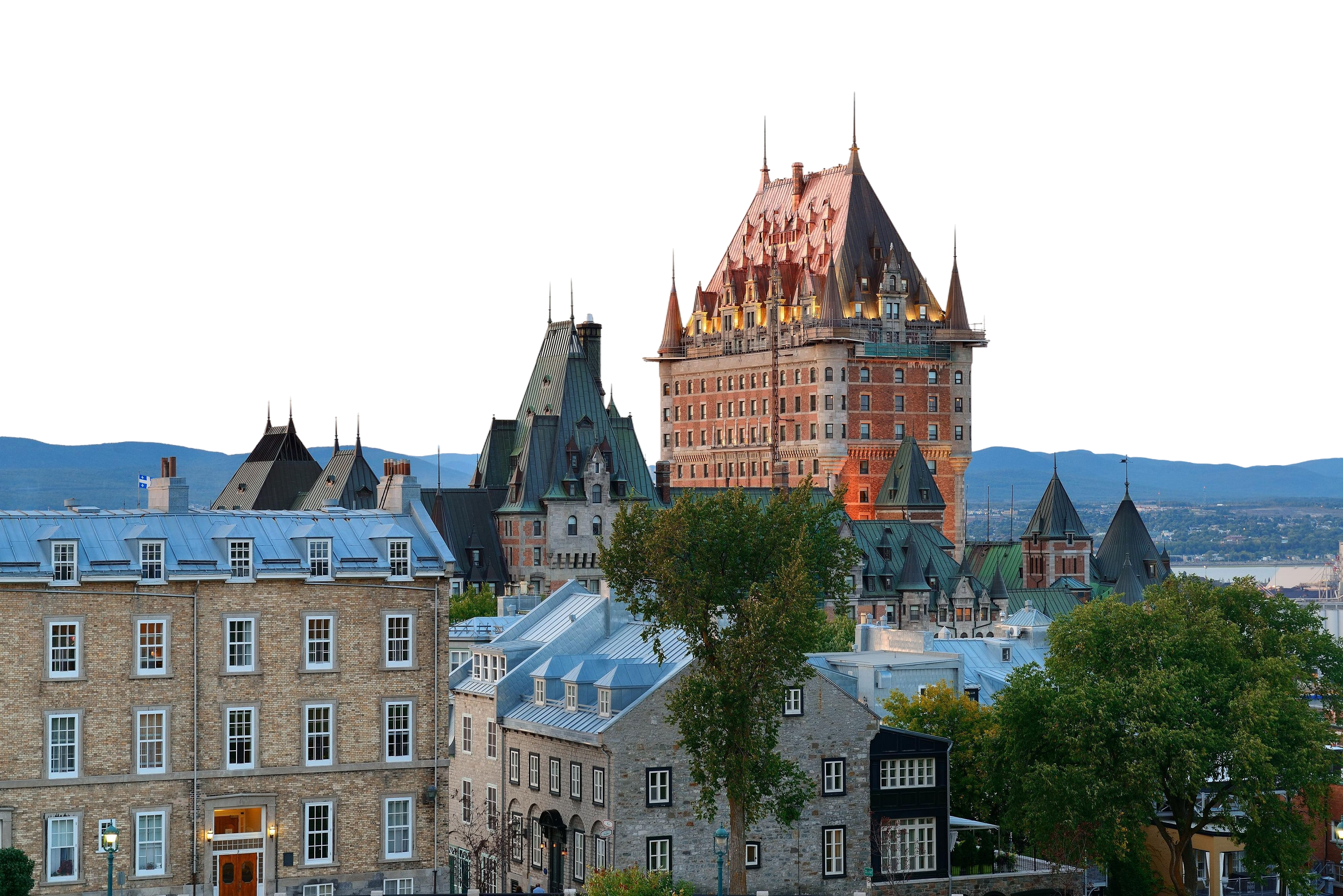 Quebec city skyline