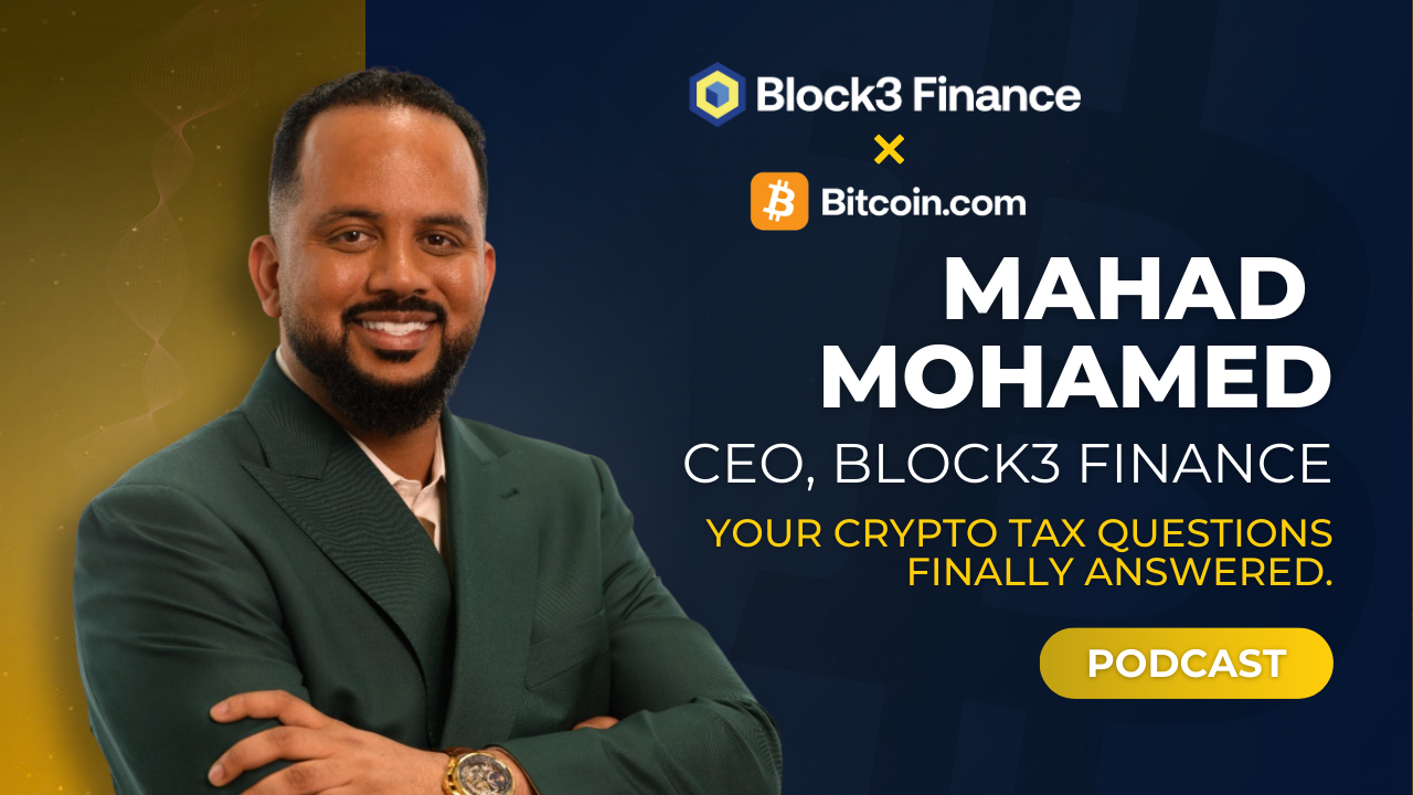 How Crypto Is Taxed: Our CEO Explains on Bitcoin.com