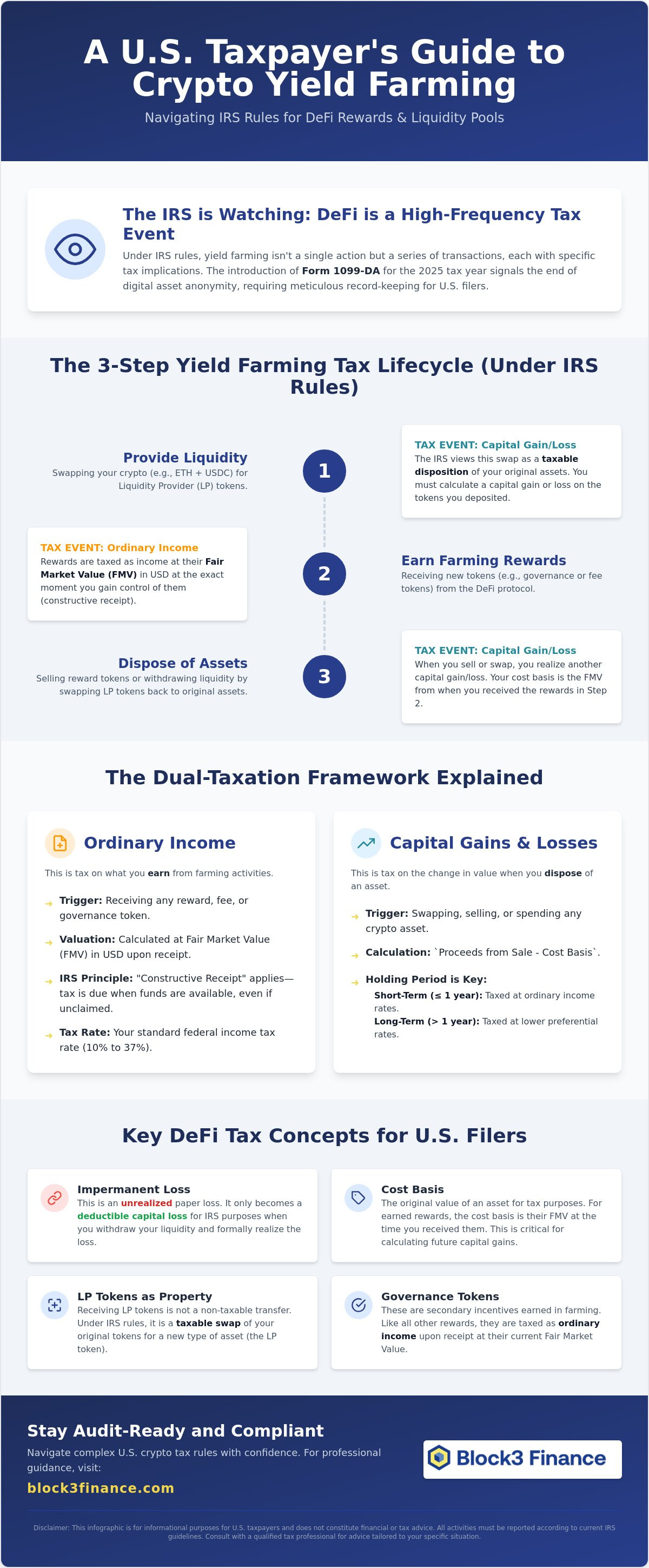 Crypto yield farming taxes