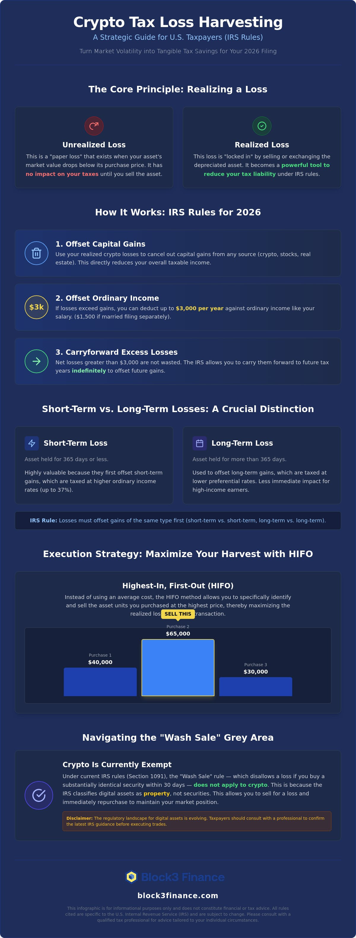 Crypto tax loss harvesting